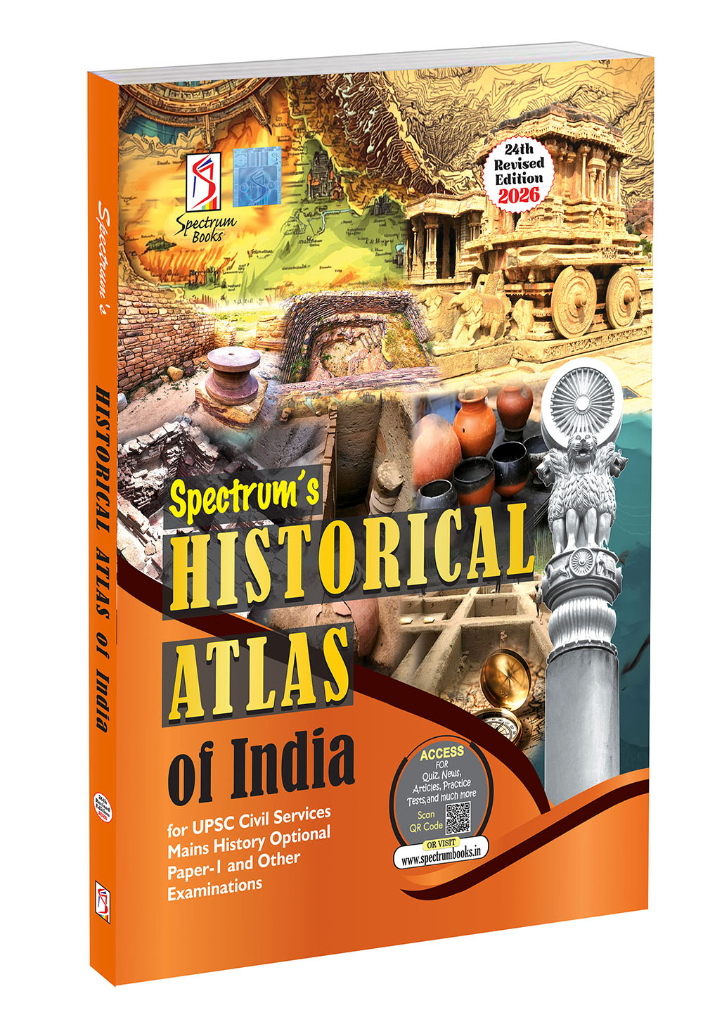 Spectrum Historical Atlas of India Book for UPSC Civil Services Mains 2026 - Image 3