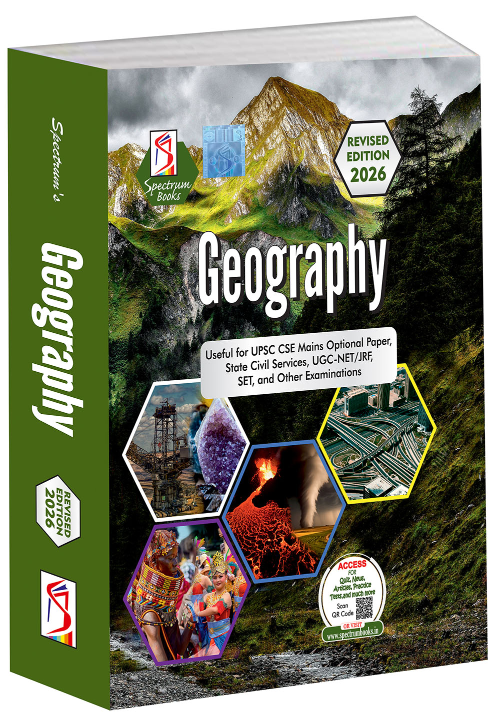 Spectrum Geography Book for UPSC Civil Services Mains Exam ( English ) 2026 - Image 2